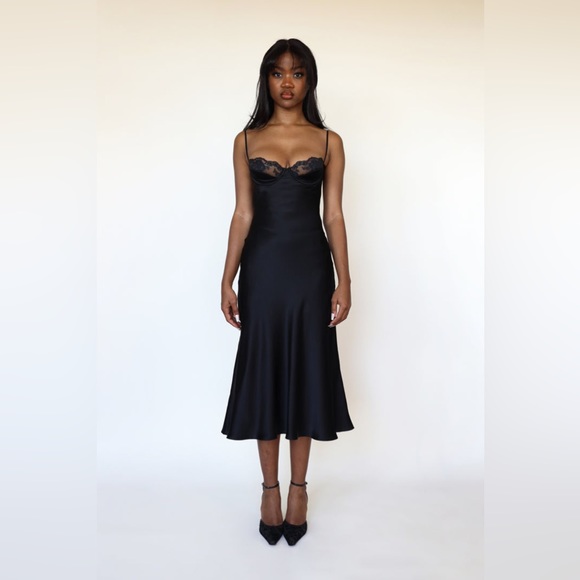 SOLD Mirror Palais NWOT ballet dress in black size S 🩰 - Picture 4 of 15